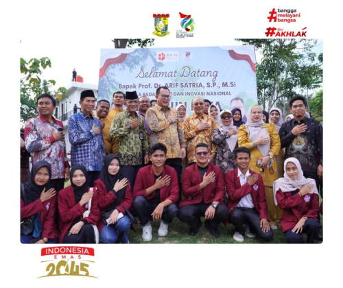 Sambut Kepala BRIN, Wabup Kampar Perkuat Komitmen Riset dan Konservasi