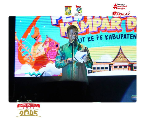 Di Hadapan Ribuan Warga, Bupati Kampar Tekankan Makna HUT ke-7