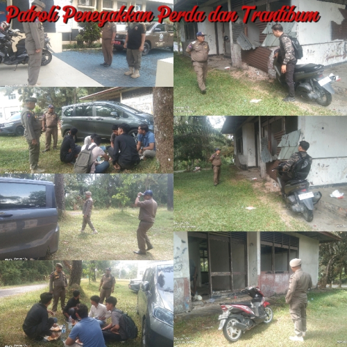 Satpol PP Kampar Patroli Ramadhan, Edukasi Warga Tak Makan di Tempat Terbuka