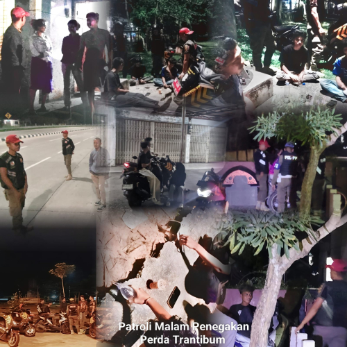 Satpol PP Kampar Patroli Malam, Utamakan Edukasi untuk Jaga Ketertiban