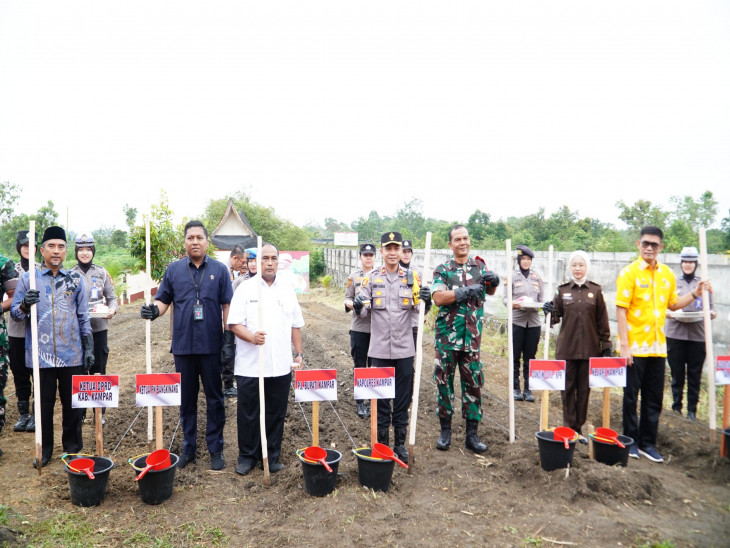 Asisten II Setda Kampar Suhermi Hadiri Kick Off Ketahanan Pangan Tingkat Kabupaten Kampar