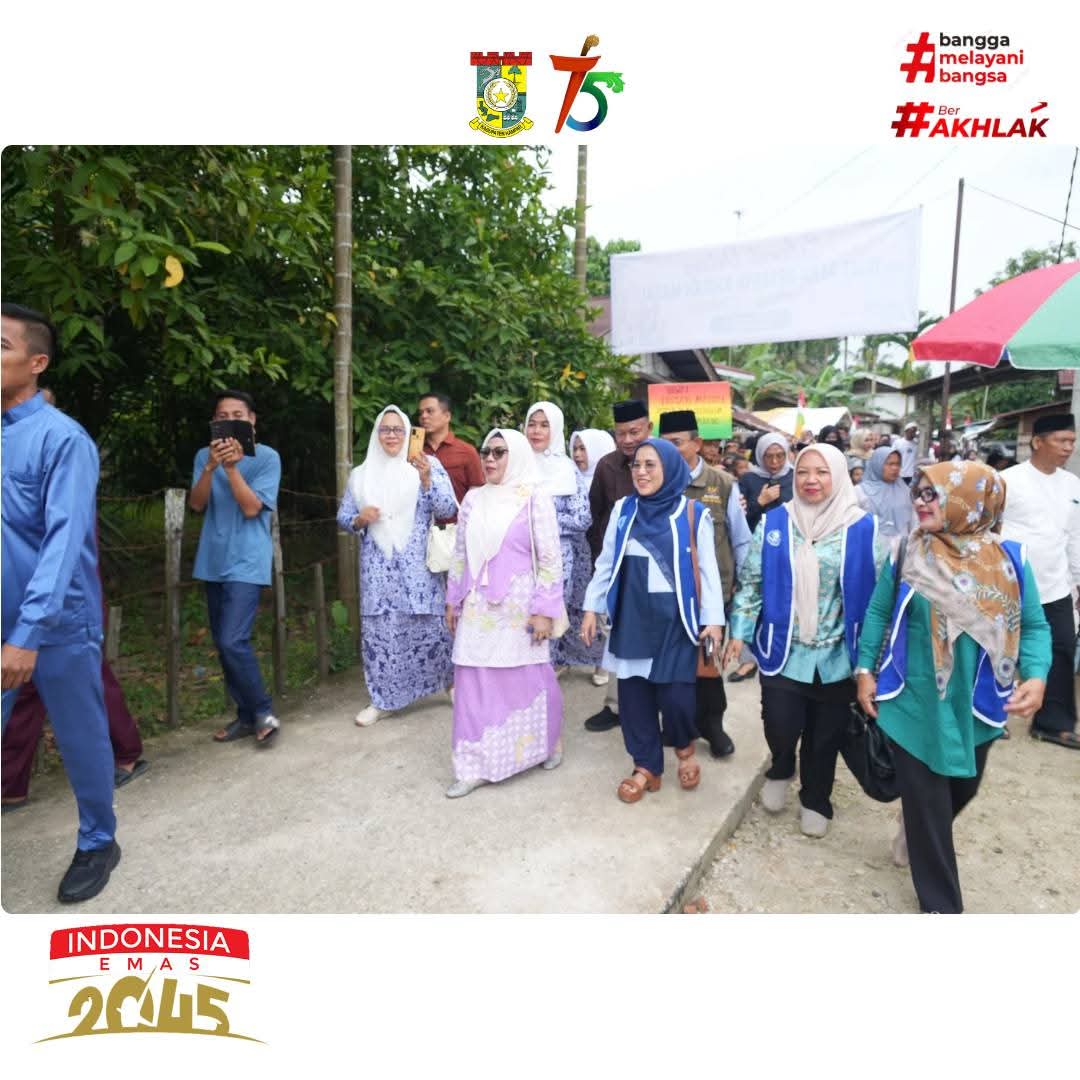 Wabup Kampar Resmikan Sunat Massal Gratis Peringatan Hari Ibu di Desa Sungai Pinang