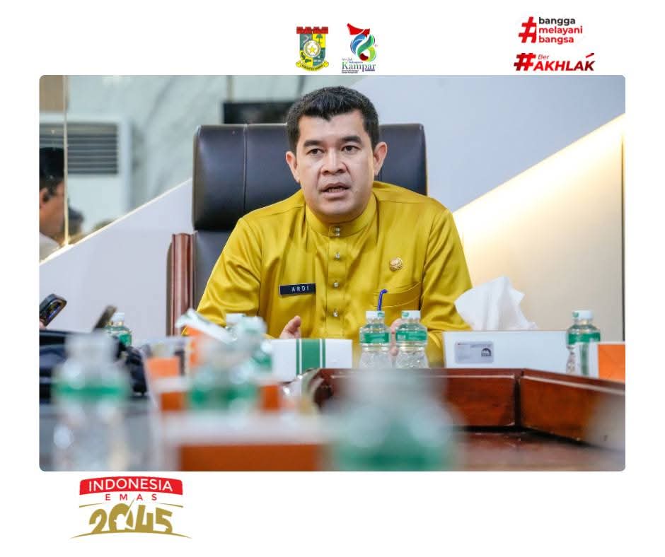 Pemkab Kampar Dukung Pelantikan HKTI dan Panen Raya untuk Perkuat Sektor Pertanian