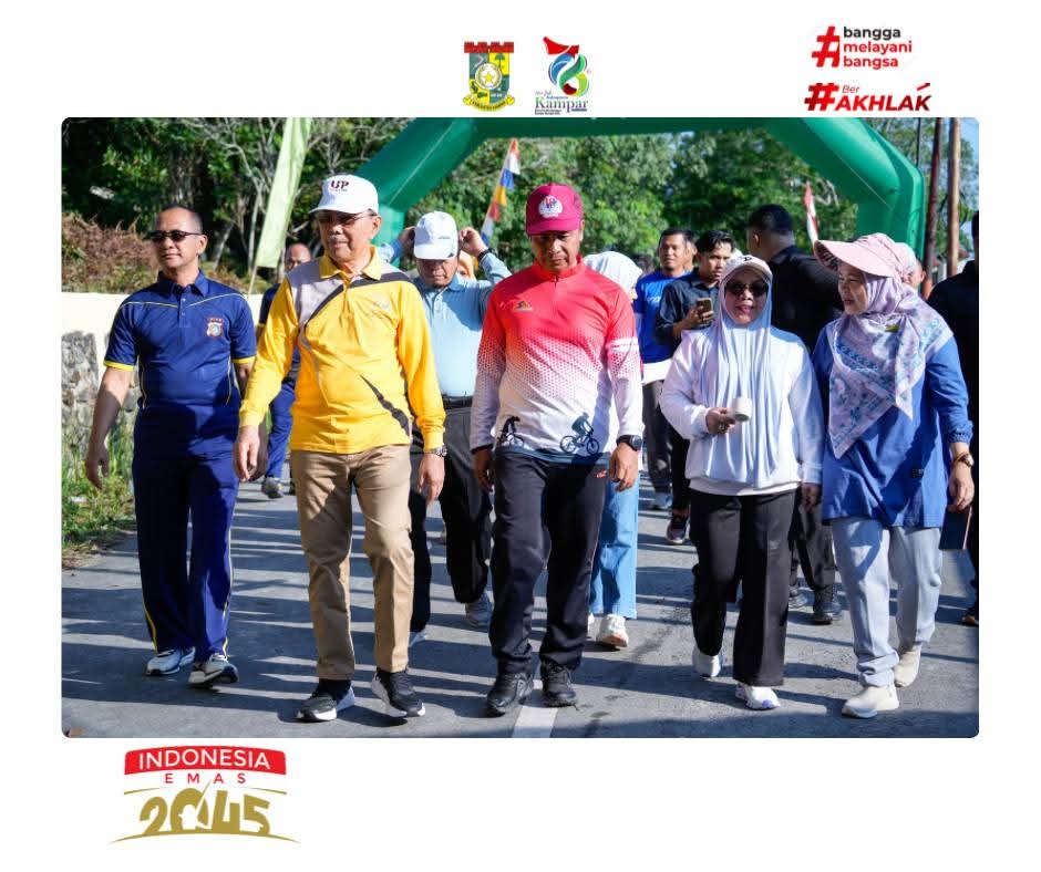 Bupati Kampar Buka Car Free Day di Universitas Pahlawan, Dorong Gaya Hidup Sehat dan Ramah Lingkungan