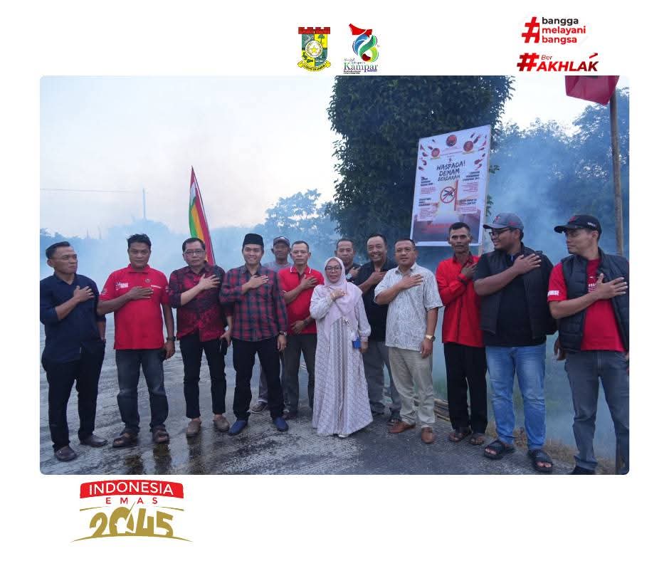 Wakil Bupati Kampar Ajak Warga Bersatu Cegah Demam Berdarah