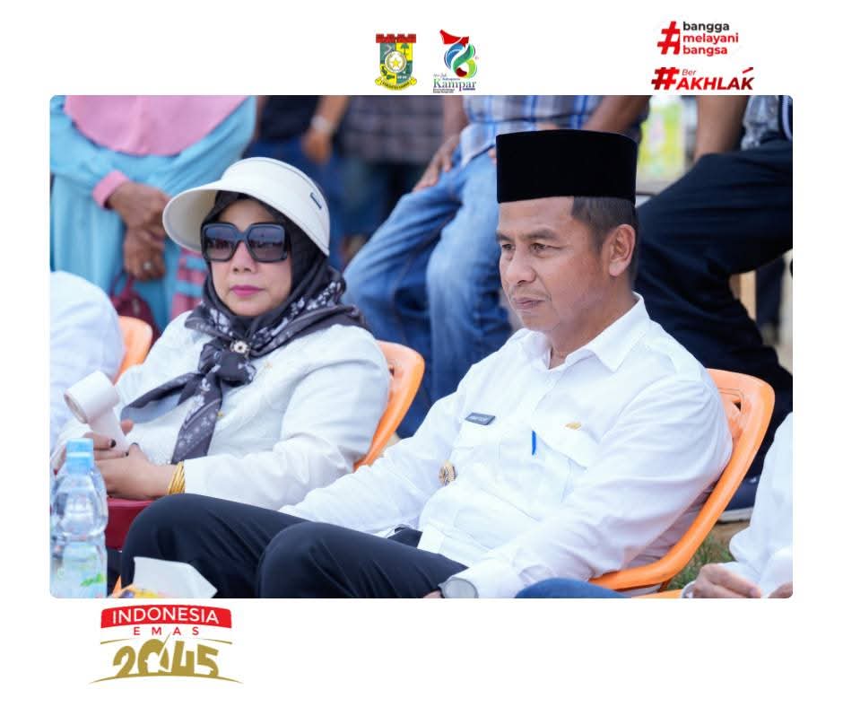 Hadir di Pulau Kosiok, Bupati Kampar Ajak Warga Lestarikan Balimau Kasai