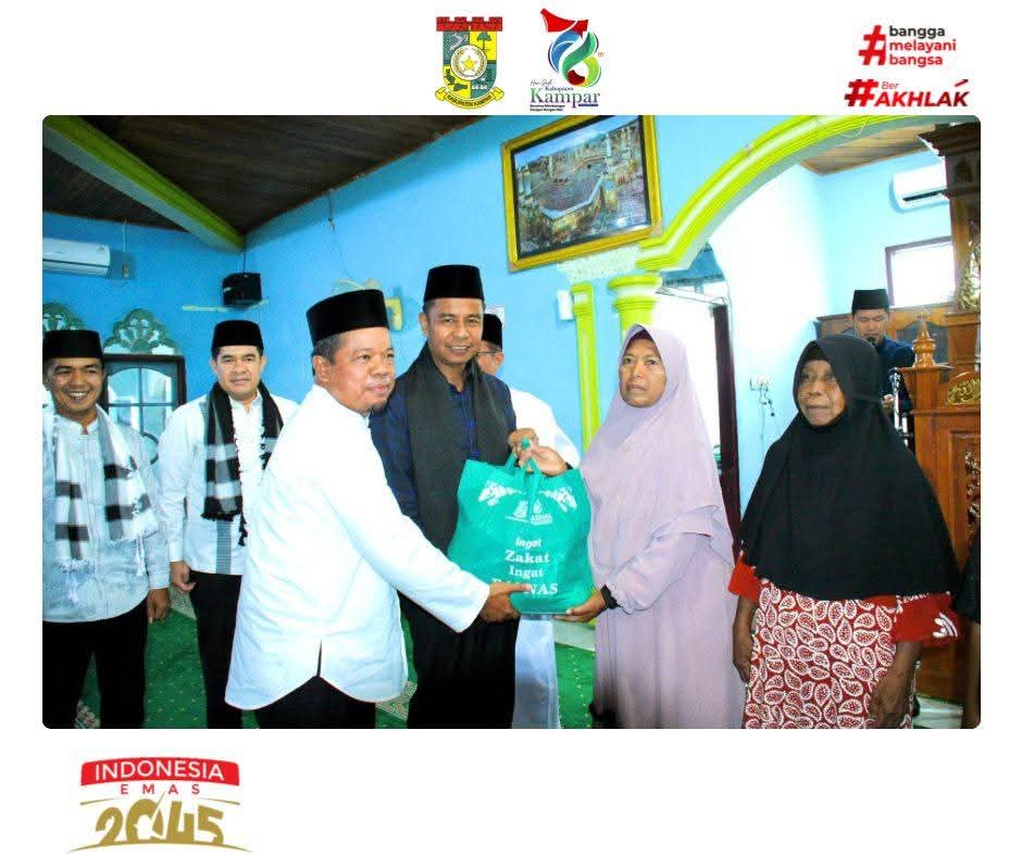 Safari Ramadhan di Kampar Kiri, Bupati Kampar Perkuat Silaturahmi dengan Masyarakat