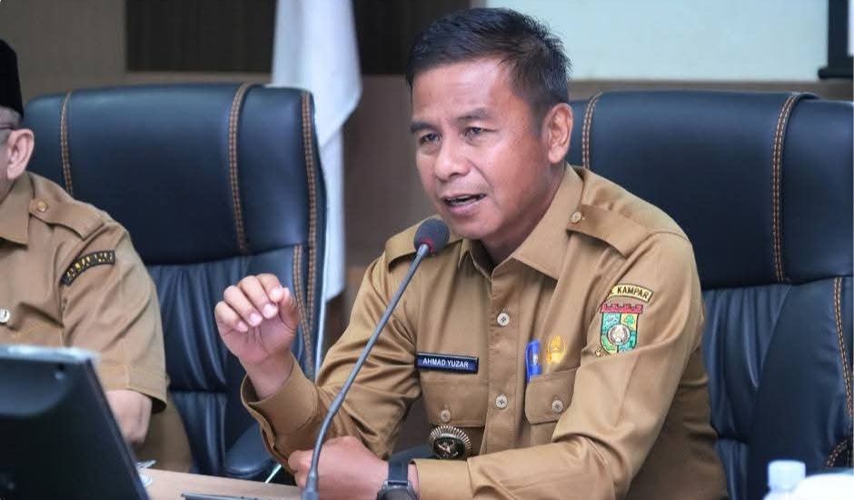 Bupati Kampar Terapkan WFH dan WFO Fleksibel bagi ASN
