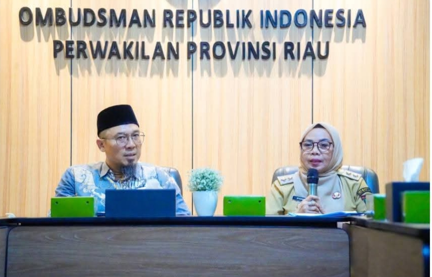 Kunjungi Ombudsman Riau, Wabup Kampar Tekankan Pelayanan Publik Berkualitas