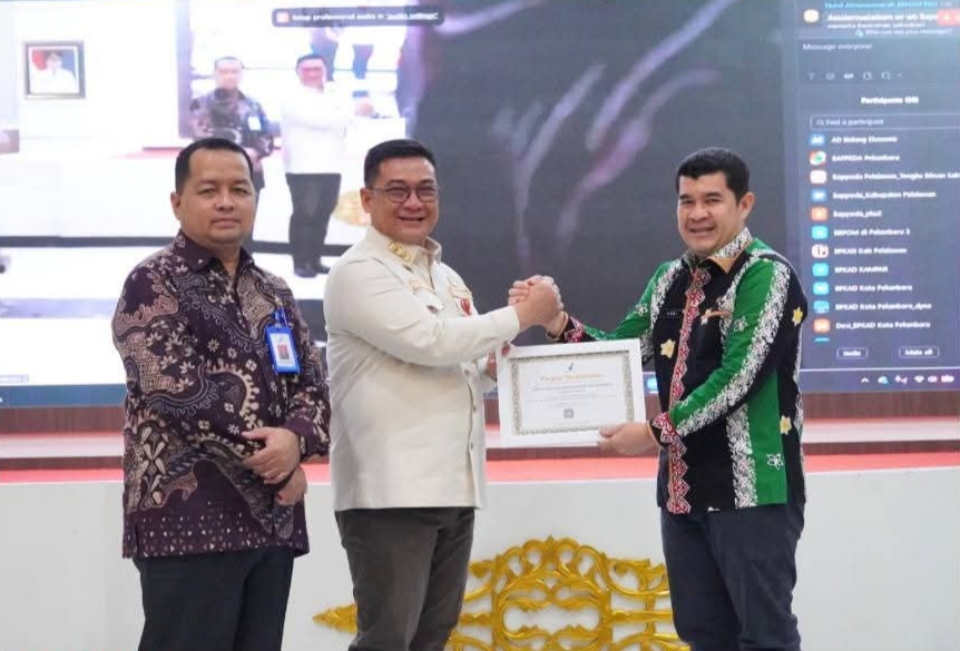 Pemkab Kampar Dinilai Terbaik dalam Pengelolaan Dana BOK Pengawasan Obat dan Makanan