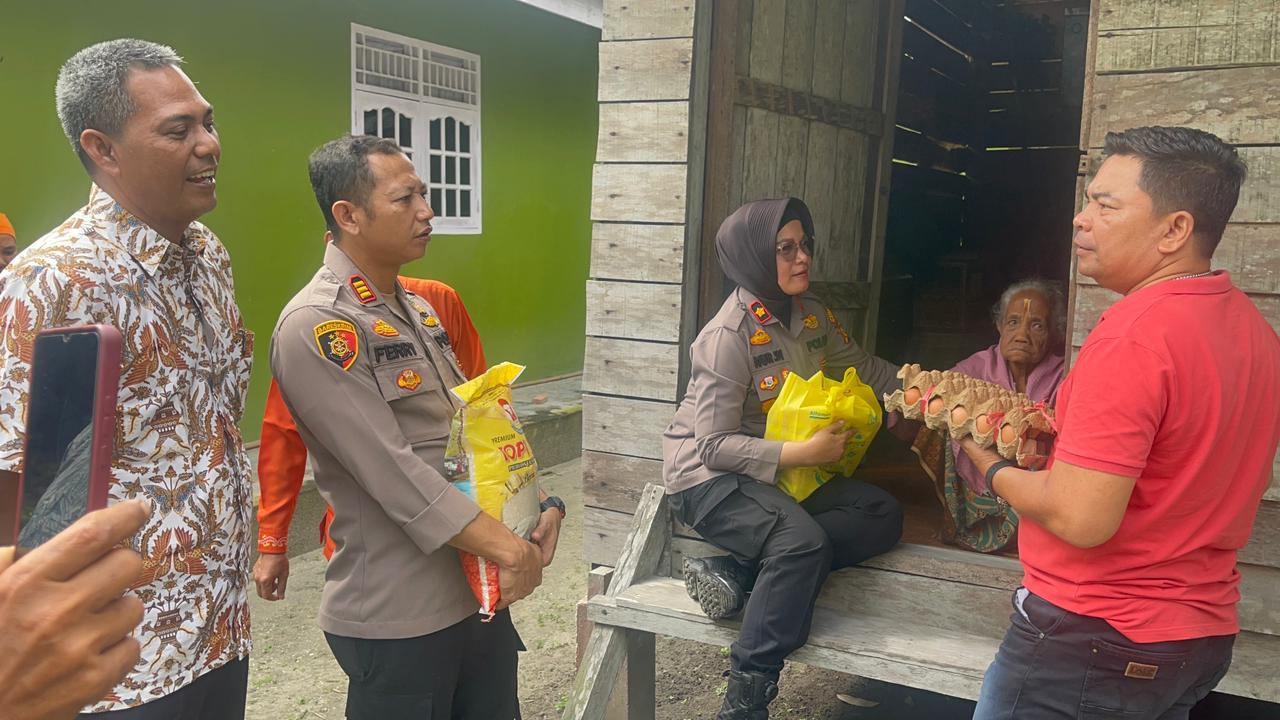 Mantapkan Persiapan Menuju Pemilu Sukses 2024, Kapolsek Tapung Kembali Lakukan Cooling System